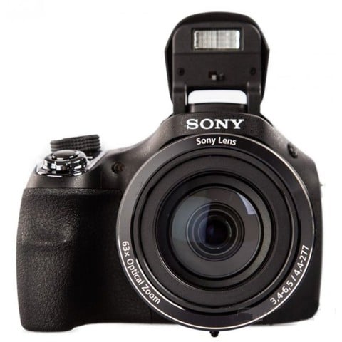 Máy ảnh KTS Sony Cyber-shot DSC-H400 20.1MP và Zoom quang 63x (Đen)