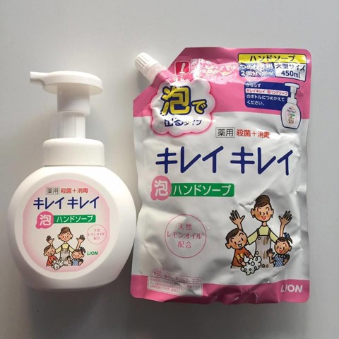 Nước rửa tay Nhật Bản