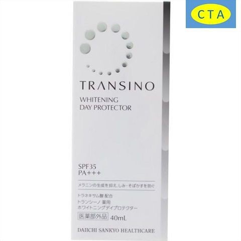 Kem chống nắng dưỡng trắng da Transino Whitening Day Protector 40ml Nhật Bản