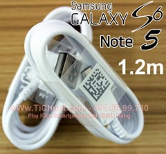 Cáp Samsung 1.2m ZIN Chính Hãng Galaxy Note 5,S6,S7 Edge USB 2.0