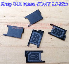 Khay SIM Nano SONY Z3,Z3 Compact ZIN Chính Hãng