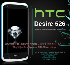 Kính Cường Lực HTC Desire 526 (9H-0.26mm)