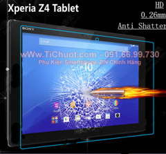 Kính CL MTB SONY Z4 Ultra Tablet (9H-0.26mm)