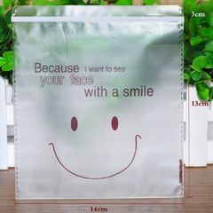 Khay + túi đựng bánh trung thu dán Smile 100 - 150gr
