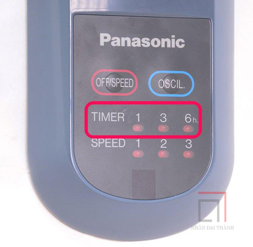 Chế độ hẹn giờ quạt treo tường Panasonic F-409MB/ F-409MG