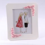 Khung hình hoa hồng15x20cm -  Rose Frame 15x20cm