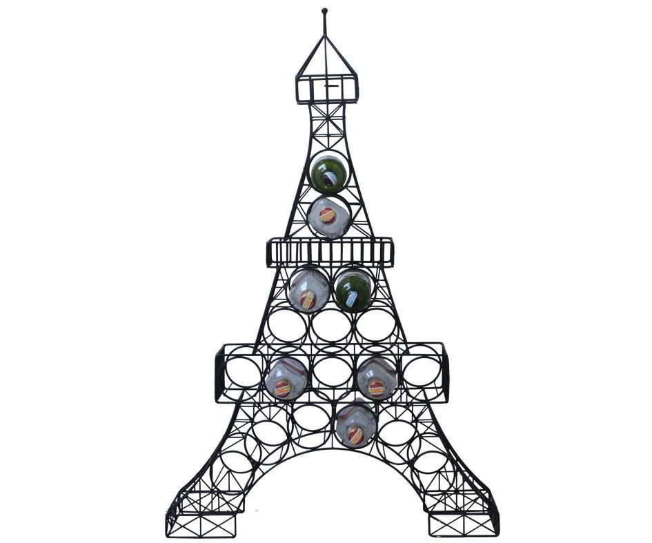 ke ruou hinh thap eiffel bang sat my thuat