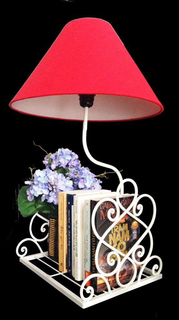 đèn đọc sách kiêm kệ sách mini đẹp