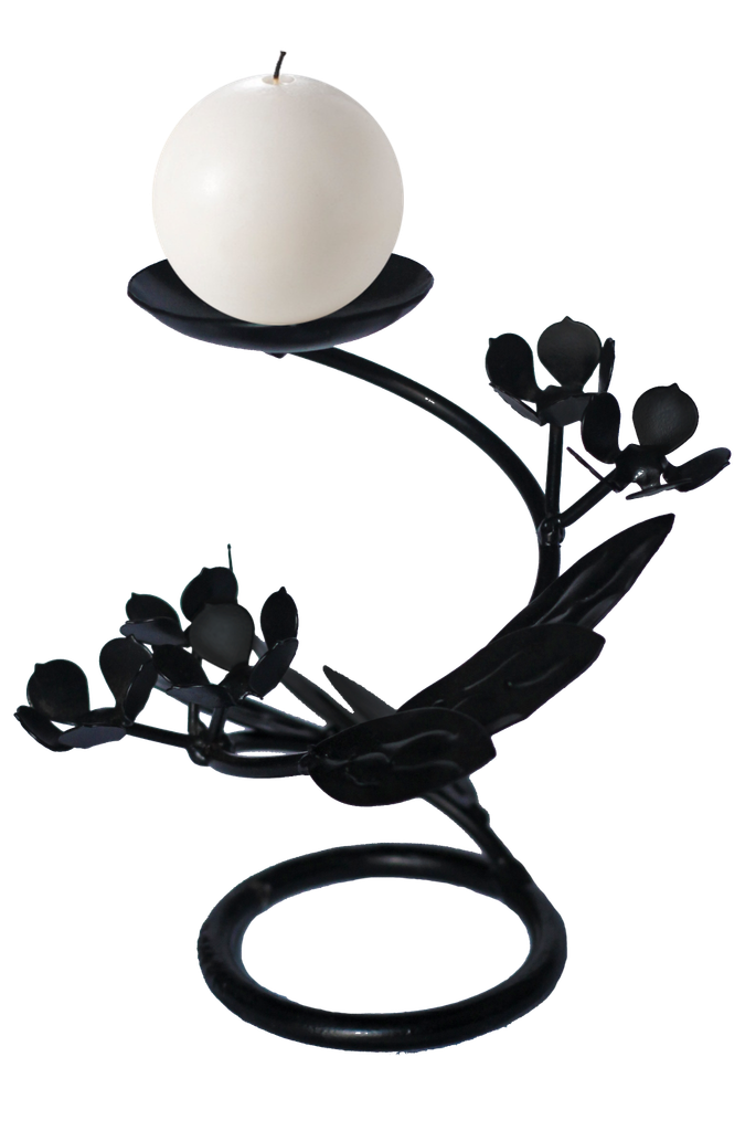 chân nến sắt mỹ thuật thiên nhiên