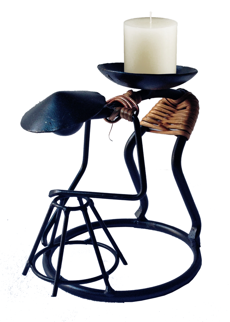 chân nến sắt mỹ thuật quà tặng văn hóa