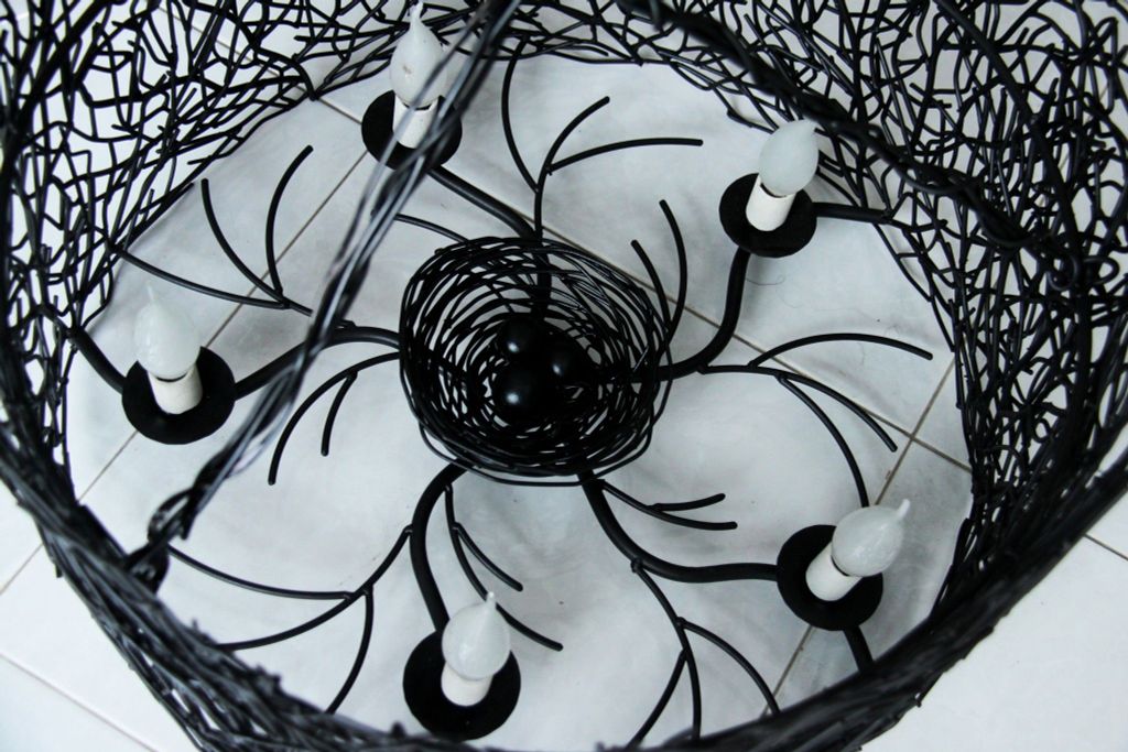 đèn chùm sắt mỹ thuật độc đáo