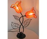 đèn ngủ sắt mỹ thuật hình hoa tulip