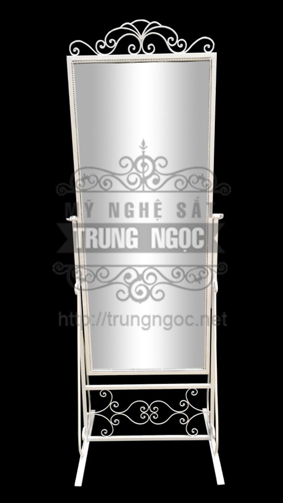 guong toan than trang tri cua hang