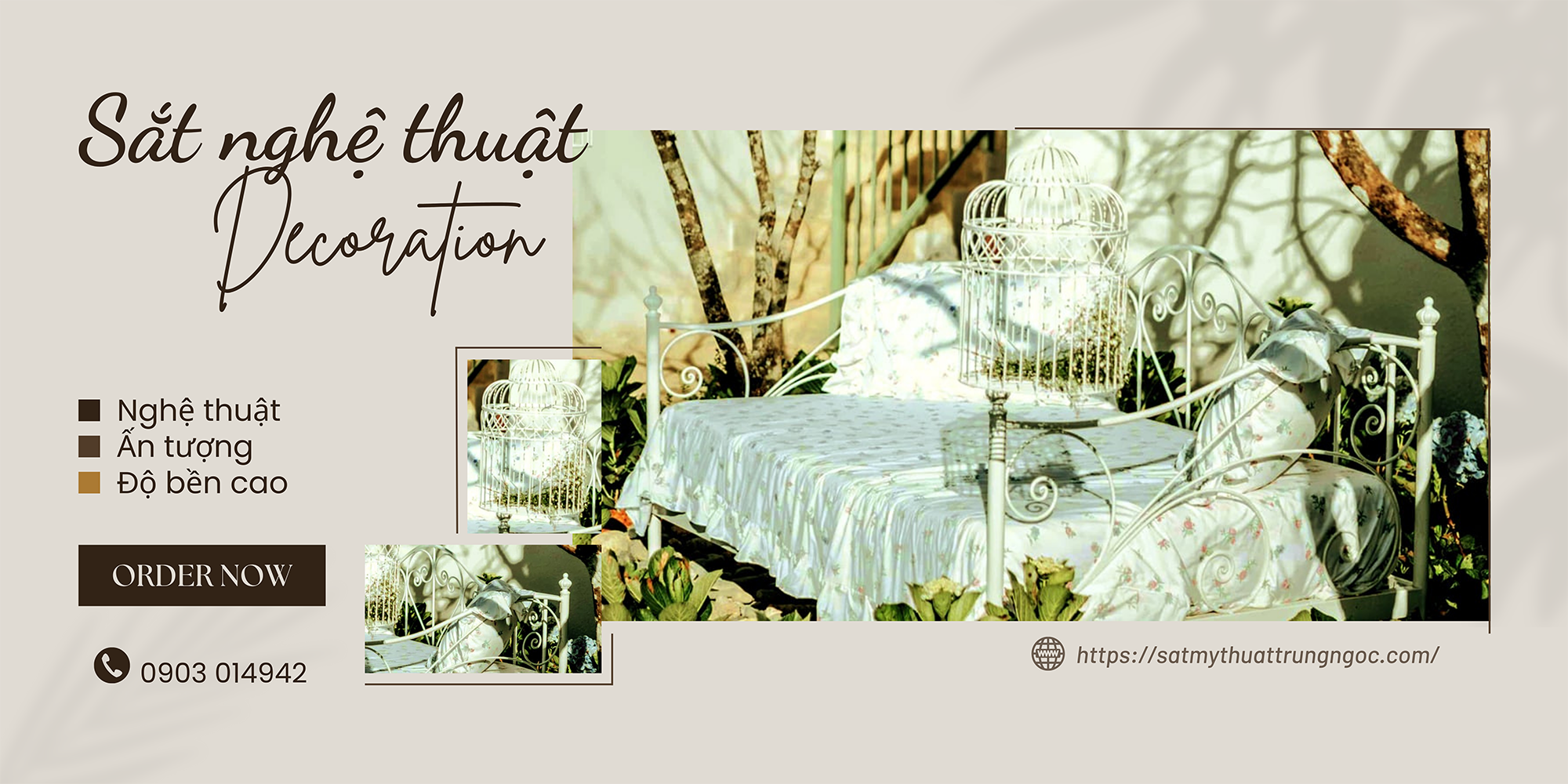 Trang trí nghệ thuật sắt