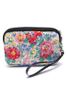  Gấu Đen - Ví/Túi Mini 3 Ngăn Thời Trang Floral (Màu Nước) 