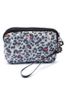  Gấu Đen - Ví/Túi Mini 3 Ngăn Thời Trang Floral (Báo Đốm) 