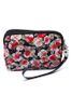  Gấu Đen - Ví/Túi Mini 3 Ngăn Thời Trang Floral (Hoa Đêm) 