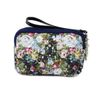  Gấu Đen - Ví/Túi Mini 3 Ngăn Thời Trang Floral (Mâm Xôi) 