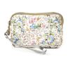  Gấu Đen - Ví/Túi Mini 3 Ngăn Thời Trang Floral (Nude) 