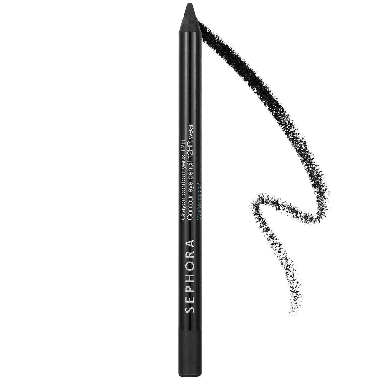  Chì kẻ mắt Sephora Contour eye pencil 12hr wear Black Lace (Đen huyền bí) 