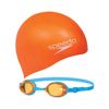  Speedo - Bộ Kính + Nón Bơi Trẻ Em Jet Junior Swim Set (Cam) 