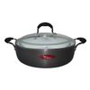 BergHome - Nồi nhôm nắp kính 24cm thấp HA0224LC-AU06