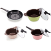 Bộ 3 nồi, 1 chảo phủ ceramic Coocan - 1000376