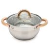 Bộ nồi bằng thép không gỉ Pococina 7 món (không bao gồm Dao Rotel) - 1000237