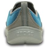  Crocs - Duet Sport Giày Lười Slip-on Giày Sneaker PS Ocean/Light Grey Bé Trai 