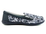  Crocs - Walu II Striped Floral Giày Loafer Multi/Navy Nữ 