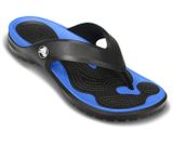  Crocs - MODI Dép Tông Flip Black/Varsity blue Nam/Nữ Unisex 