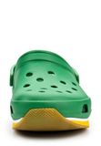  Crocs - RETRO Giày Lười Clog KELLY GREEN/YELLOW Nam/Nữ Unisex 