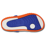  Crocs - Giày Lười Nam/Nữ Unisex Front Court Clog (Sea Blue/Orange) 