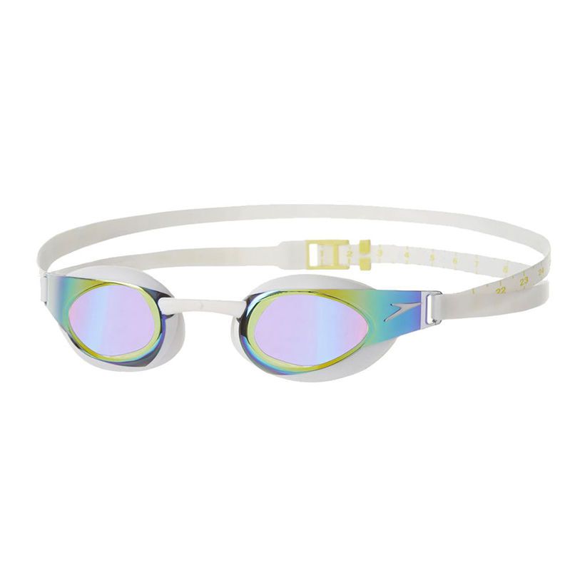  Speedo - Kính Bơi Unisex Fastskin3 Elite Goggle Mirror IQfit (Trắng) 