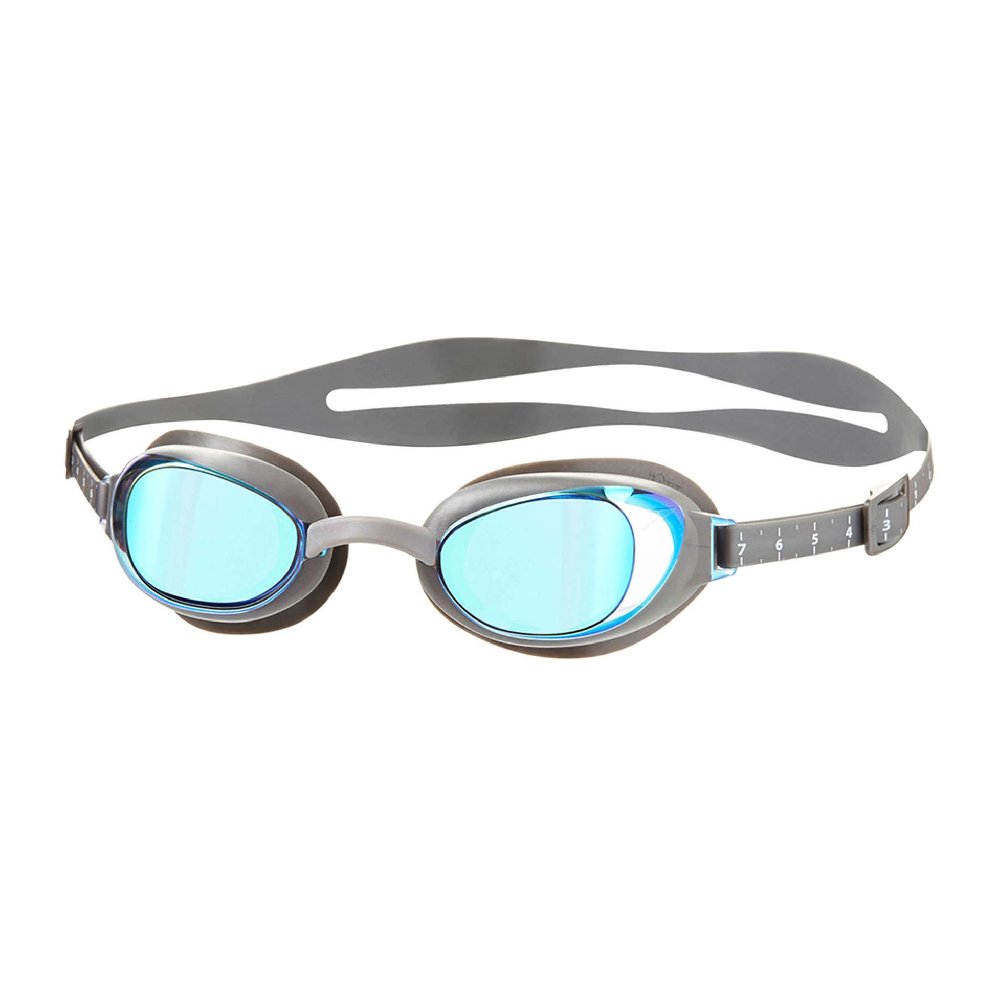  Speedo - Kính bơi nữ Aquapure Mirror IQfit (Xám) 