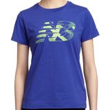  New Balance - Áo Thun Thể Thao Nữ Running T-Shirt ASWT5205SPB (Xanh Tím) 