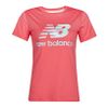  New Balance - Áo Thun Thể Thao Nữ Thời Trang T-Shirt AWLT5234BLU (Đỏ San Hô phối Xanh) 