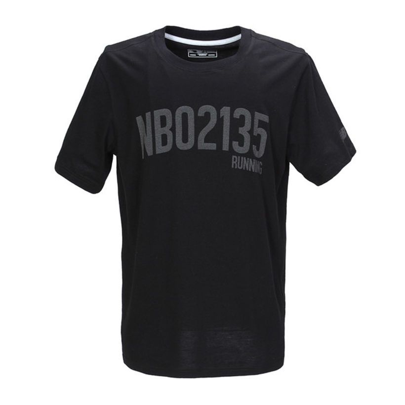  New Balance - Áo Thun Thể Thao Nam Running T-shirt ASMT5205BK (Đen) 