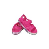  Crocs - Giày Lười Bé Gái Crocband II Sandal PS Neon Magenta/Neon Purple (Hồng) 