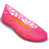  Crocs - Giày Búp Bê Adrina III Flat (Vibrant Pink/Cosmic Orange) 