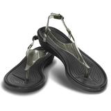  Crocs - Giày Sandal Nữ Really Sexi T-strap 14975-060 (Đen) 