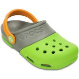  Crocs - Electro II Giày Lười Clog Volt Green/Smoke Bé Trai / Bé Gái 