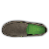  Crocs - Giày Lười Nam Stretch Sole Microsuede Loafer (Pewter/Khaki) 