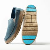  Crocs - Giày Lười Nam Stretch Sole Microsuede Loafer (Nightfall/Khaki) 