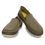  Crocs - Giày Lười Nam Stretch Sole Microsuede Loafer (Khaki/Stucco) 