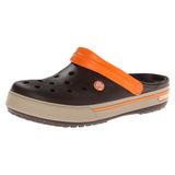  Crocs - Giày Lười Nam/Nữ Unisex Crocband™ II.5 Clog (Mahogany/Tumbleweed) 