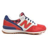  New Balance - Giày Thời Trang Thể Thao Nữ Suede Tartan Running WR996CC (Đỏ phối Xanh) 