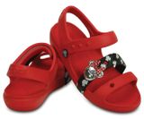  Crocs - Keeley Giày Sandal Minnie Red Bé Gái 
