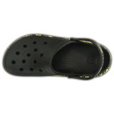  Crocs - Giày Lười Nam/Nữ Unisex Duet Sport Marbled Outsole Clog Black (Đen) 
