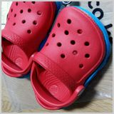  Crocs - Giày Lười Bé Trai/Bé Gái Unisex ClgK 11992-893 (Đỏ-Xanh Dương) 